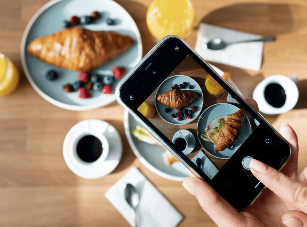 Fotos comida redes sociais